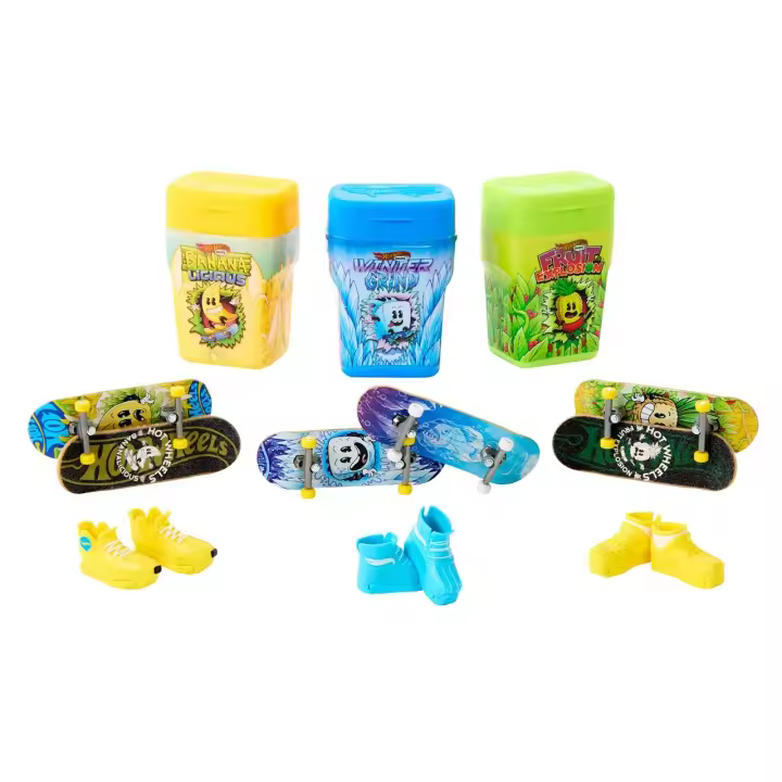 Hot Wheels Skate Caja de chicles con 2 monopatines HTP10 HOT WHEELS - 1