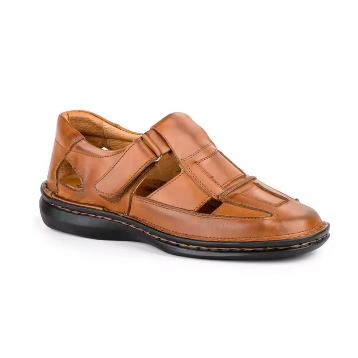 Cactus Sandalias Hombre Modelo 4015 Cuero Piel Tallas Especiales - 1