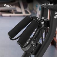 KM-Fit bicicleta estÃ¡tica, bicicleta fitness plegable con aplicaciÃ³n hasta 150Kg - details 15