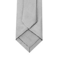 Corbata Gris Claro Unisex Elegante para Celebraciones y Eventos Slim - Ociodual - details 7