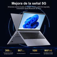 VANWIN portátil de 15,6 pulgadas con 32 GB RAM 1 TB SSD, Procesador Intel i9-8950HK (Hasta 4,8 GHz), Windows 11 Pro, 1920C x 1080 FHD , Desbloqueo por Huella digital, BT 5,1, WIFI 6, USB3.0 * 2, USB2.0 * 1, HDMI, Type _ C, English Pantalla retroiluminada - details 3