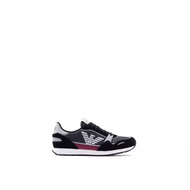 Emporio Armani Zapatillas Hombre Gris Rojo X4X537 XM678 Q442 - 1