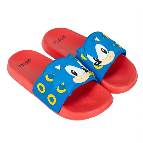 Chanclas de playa SONIC 6427 en rojo y azul. Producto oficial. - 1