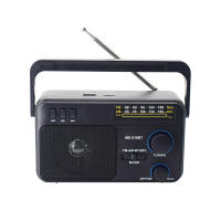 Radio AM FM Con Transistor Onda Corta Potenciada Por 3V Dos Baterías O Hogar Gran Tapa Para Uso Interior Y Exterior - details 8