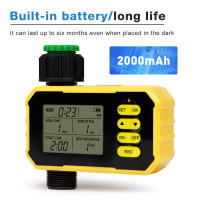Temporizador De Riego Inteligente Solar WIFI Para Jardín Controlador De Válvula De Agua Digital LCD Sistema De Irrigación Automática 1/2 Camino - details 32