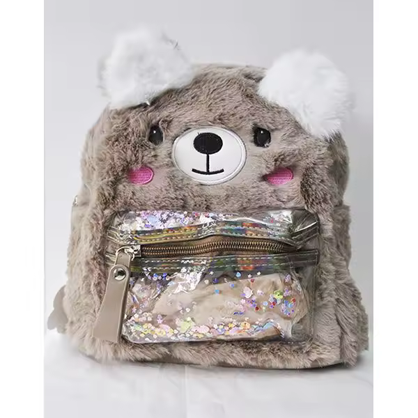 Mochila oso orejas luz    BOLSOS Mochilas Pendientes de fiesta - 1