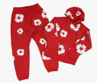Y2K Conjunto de sudadera de 2 piezas para hombre y Mujer, sudadera de manga largo y pantalón de chándal, estampado hip hop, conjunto con capucha, sudadera para hombre - details 4
