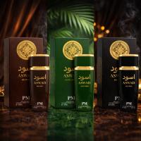 Pack 3 Perfumes Hombre ASWAD EDP 100ml Brown + Olive Green + Black Árabe Importado Larga Duración - details 0
