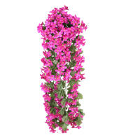 Plantas Artificiales Colgantes Para Pared 33.5 Pulgadas Flores Falsas Y Hojas Vines Decoración De Jardín Ideal Para Fiestas Oficina Iglesia - details 3