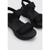 Skechers D'LUX WALKER Sandalias Planas Mujer Negro - details 1