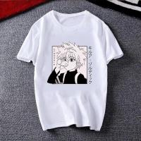 Camiseta De Verano Para Mujeres Kawaii Unisex Anime Hunter X Hunter Camiseta Gráfica De Dibujos Animados Cuello En V Tees Harajuku - details 1