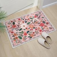 VIKAMA Alfombra De Piso Absorbente Y Antideslizante Para El Hogar Estampada Fácil De Limpiar Característica Principal Alfombra De Puerta De WC Material Poliéster Técnica Máquina Hecha - details 13