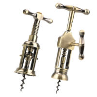 NICEYARD Abridor De Botellas De Vino De Estilo Vintage Con Soporte En Rueda Herramienta De Cocina Y Barra Ecológica Y Duradera - details 0