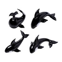 Estatua De Ballena De Vidrio Hecha a Mano Escultura Lifelike Para Mesita Centro De Mesa Adorno De Oficina Regalo De Festivales - details 0