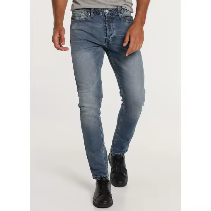 LOIS JEANS - Jeans slim - Tiro medio premium lavado medio - Tallaje en Pulgadas- Tallaje en Pulgadas - 1