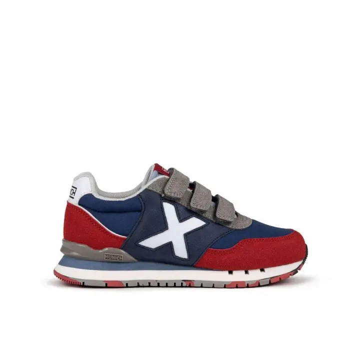 Zapatilla para Niños  Munich Dash Velcro Azul - 1