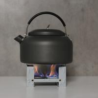 Estufa De Camping Mini De Acero Inoxidable Portátil Y Ligera Para Combustible Liquido Alcohol Estufa De Cera Sólida Para Cocina Al Aire Libre - details 6