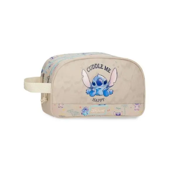 Neceser Doble Adaptable Stitch Cuddle Me Happy 26x16x11cm. Producto Oficial Para Niños y Niñas - 1