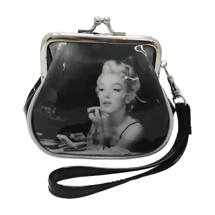 Monedero Portatodo Marilyn Monroe con Cierre de Click y Diseño Retro de Karactermania - 1