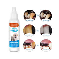 Spray bucal para mascotas - Limpieza dental para perros y gatos, elimina el mal aliento y las manchas dentales (120ml) - details 0