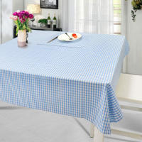 Mesa Redonda De Tela 1 Pieza En Azul Estilo Japonés Y Coreano Minimalista Para Restaurante Y Picnic Teléfono Rectangular De Poliéster 100% - details 5