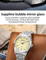Reloj De Pulsera De Lujo Para Hombre ADDIESDIVE 2024 Cuarzo Acero Inoxidable Vidrio De Zafiro Resistente Al Agua 100m Análogo - details 6