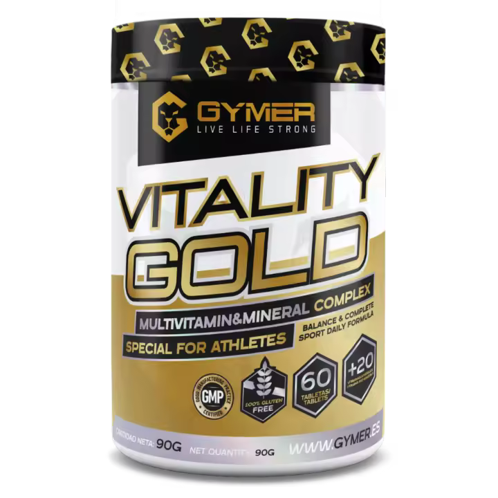 Multivitamínico vitaminas Vitality Gold 60 tabs - 1