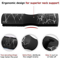 Almohadilla De Barril De Mármol Engrosada Protector De Hombro Alta Densidad Alta Elasticidad Para Squat Cubierta Protectora De Barra - details 1
