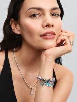 Pandora - Charm Doble Colgante de Libélula Azul "Peringuir El Sueño"-Plata de Ley - details 3