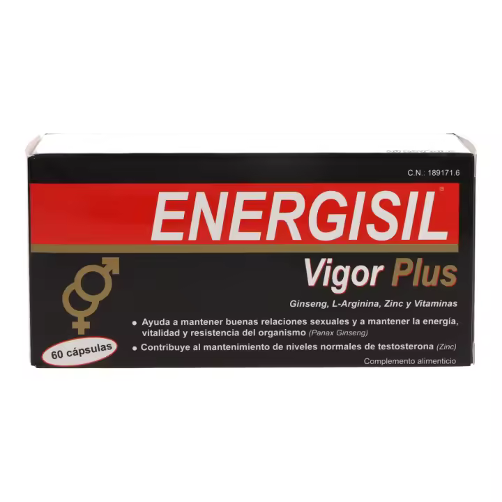 Energisil Vigor Plus 60 Capsulas - 1