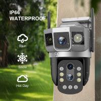 Cámara IP Inalámbrica WIFI 6K 12MP Con Lente Tríplice 10X Zoom Óptico CCTV Impermeable PTZ Seguridad Exterior Webcam Control Remoto - details 10