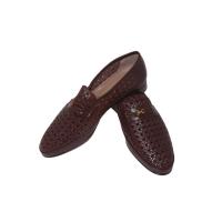 Valien's Zapatos Valien's piel trenzada Cierre elástico suela de cuero Color Marrón Talla 44 - details 1