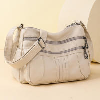 Bolso De Hombro Para Mujer De Cuero Sólido De Alta Calidad Bolso Cruzado De Lujo 2024 Bolso De Mano Casual De Diseñador Bolsos De Tope - details 24