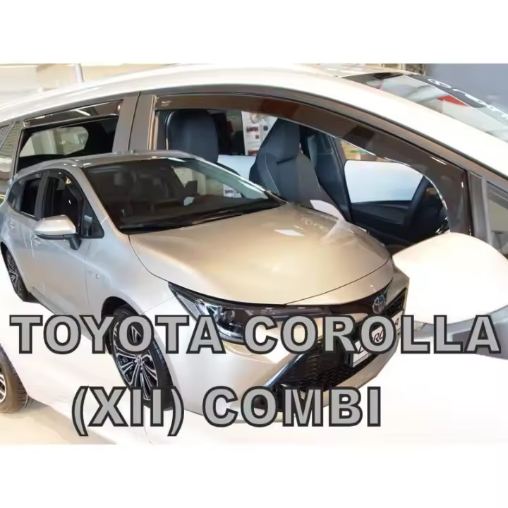 1 Kit Deflectores de aire o derivabrisas delanteros y traseros para Toyota Corolla Touring Sport (Combi) desde 2019- - 1