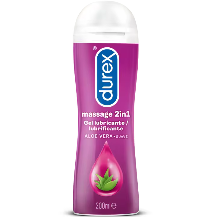 Durex Play Massage 2en1 Aloe Vera 200ML Lubrica y Masaje - 1