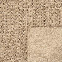 vidaXL Alfombra ZIZUR apariencia de yute interior exterior 240x240 cm - details 5