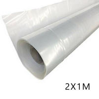 Película De Invernadero Verde Transparente Para Pequeños Arches Casas De Hielo PE Cubierta Antipolvo Para Plantas En Tiendas De Camping Y Jardines - details 5