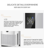Deshumidificador y Purificador de Aire 2 en 1 Portátil de Alta Gama, Deshumidificador Inteligente - Ideal para Hogar, Cuarto y Cocina - details 6
