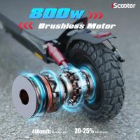 Patinete eléctrico iScooter iX3 800W 48V 30-40km 10Ah Neumático inflable - details 4