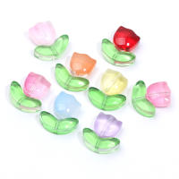 30pcs Cuentas De Cristal Lampwork En Forma De Hoja Y Flor De Vid Para La Fabricación De Joyas DIY Accesorios Para Pulseras Collares Y Pendientes - details 4