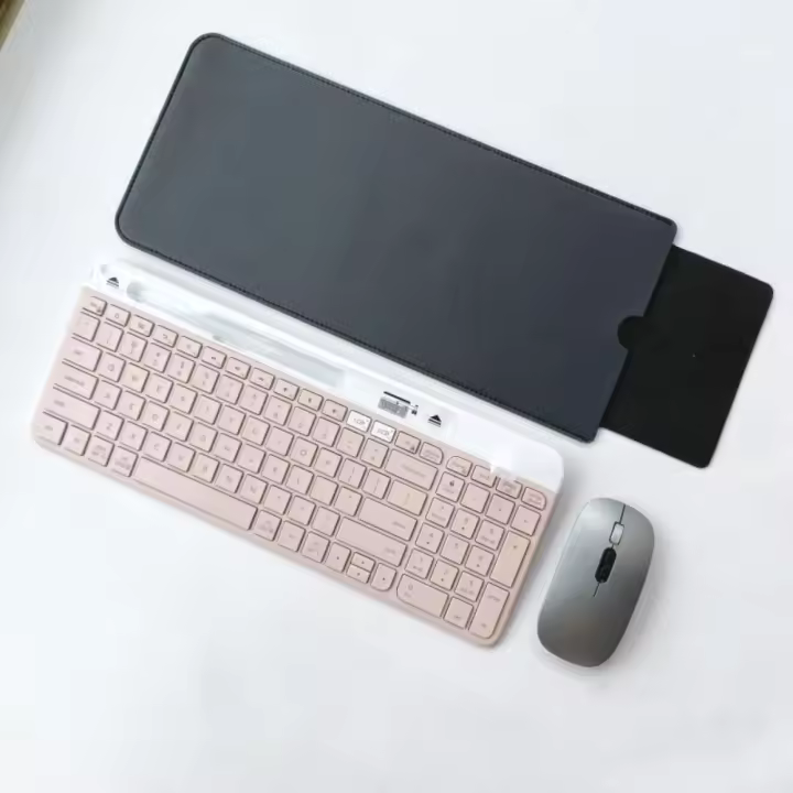 Estuche Protector De Cuero PU Para Teclado Inalámbrico Logitech K580 Bolsa De Almacenamiento Antipolvo Y Antigolpes - 1