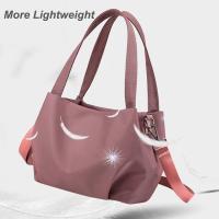 Bolso Bandolera De Nylon De Color Sólido Para Mujer Bolso De Ma Casual Ligero Y Resistente Al Agua Con Asa De Hombro - details 8