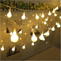 Luces De Cadena De Bolas LED 10M Para Exteriores Decoración De Fiesta Hogar Boda Jardín Navidad Luces De Navidad Fairy - details 5