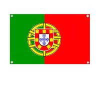 Bandeera De Portugal De Poliéster Para Exterior Con Cuatro Agujeros Decoración Aestética Para Habitaciones Y Espacios Publicos - details 3