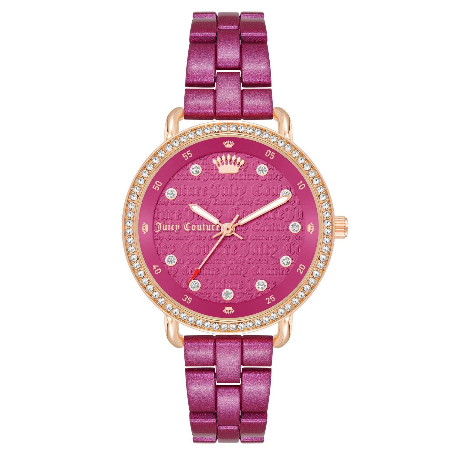 Juicy Couture Reloj Mujer Analogico Cuarzo con Correa de Metal JC1310RGHP