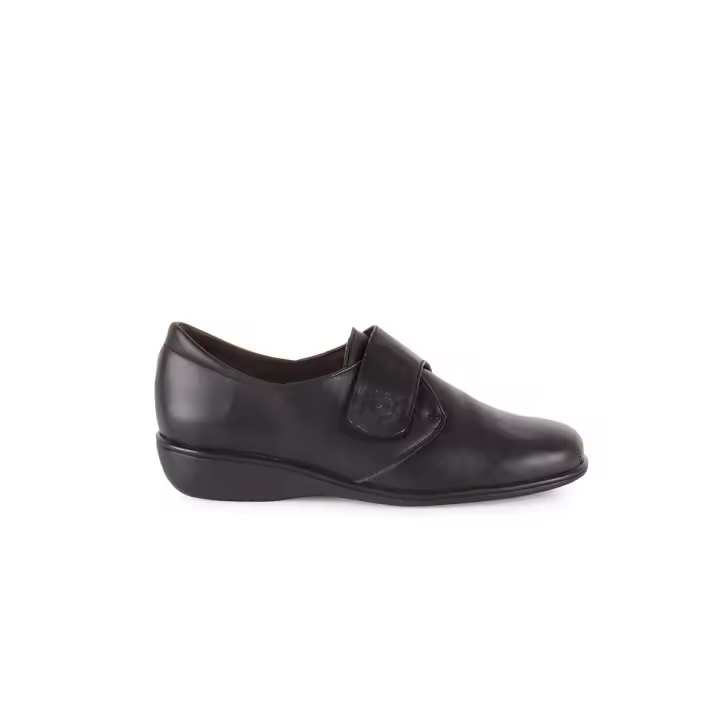 Mocasines Cómodos de Piel para Mujer - Tacones Medios - 1