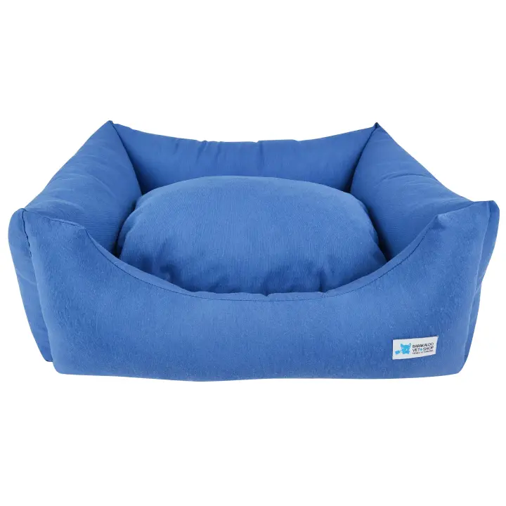 Cuna Mullida | Disponible en 3 tallas | Suave, acolchada, materiales fáciles de mantener | Ofrece un lugar acogedor y cálido para perros y gatos | Colores lisos y estampados | BARAKALDO VET+SHOP - 1