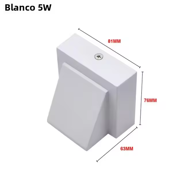 Lámpara De Pared LED Impermeable IP65 Para Interior Y Exterior 5W 10W Luz De Jardín Puerta De Entrada Cubo Montaje En Superficie - 1
