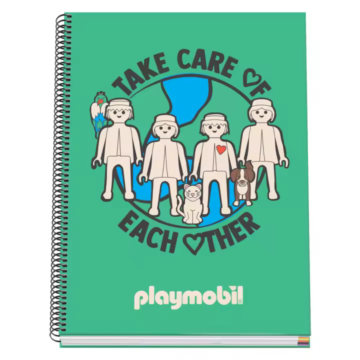 Dohe - Cuaderno A4 Cuadriculado - Encuadernación Espiral, 100 Hojas de 90 g/m², Cuadrícula 5 mm, Tapa Dura - 1
