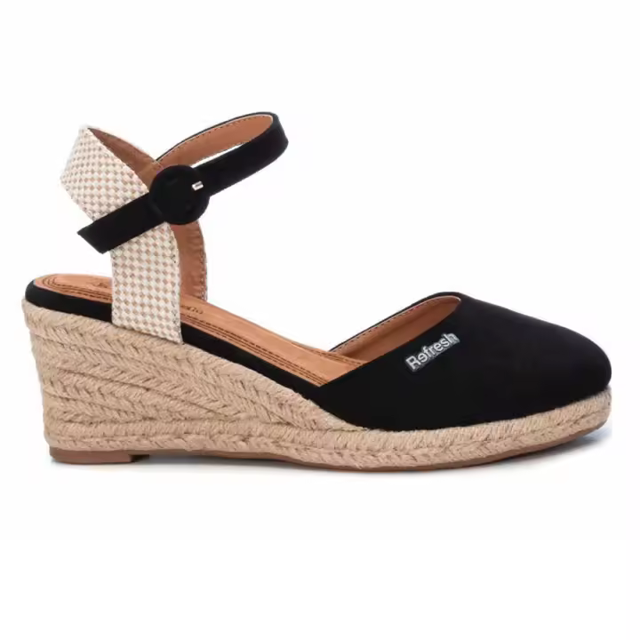 Zapatillas Yute Refresh 69569 104778-81  MARCAS MUJER Refresh Zapatillas Zapatillas cuña-plataforma - 1